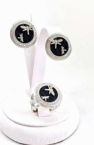 Срібний набір прикрас, фото 1