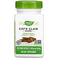 Кора кошачьего когтя Nature's Way "Cat's Claw Bark" 1455 мг (100 капсул)