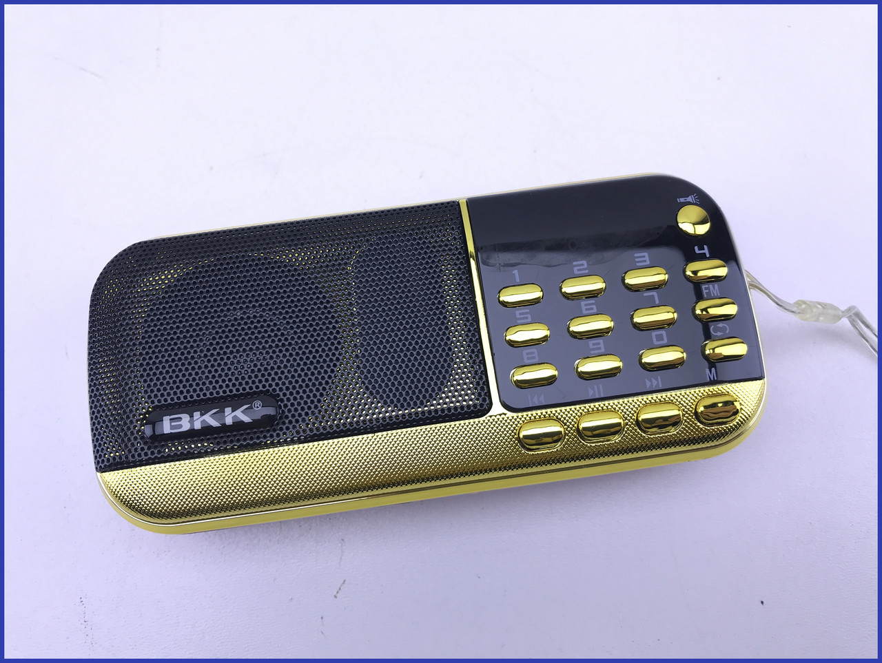 Радіо-колонка BBK USB/MP3 із ліхтариком B836S, фото 1