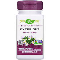 Рослинний комплекс для очей на основі очанки Nature's Way "Eyebright Herbal Blend" 916 мг (100 капсул)