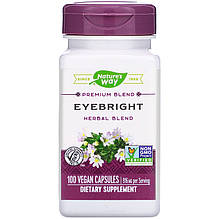 Рослинний комплекс для очей на основі очанки Nature's Way "Eyebright Herbal Blend" 916 мг (100 капсул)