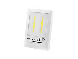 Підсвітка універсальна  у вигляді вимикача HB322-2COB, магніт, ліпучка, 4хAAA без гарантії