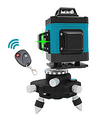 3D Лазерний рівень (нівелір) KRAISSMANN 12 3D-LLA 25 RG Професійна лінія (Зелений промінь)