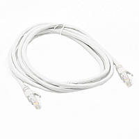 Патч-корд 2м Cat 6 RJ45-RJ45 UTP Сетевой кабель для роутера и интернета LAN Ethernet