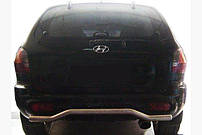 Задня дуга AK004 (нерж) Hyundai Santa Fe 1 2000-2006