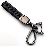 Брелок автомобільний плетений з логотипом Hyundai, фото 2