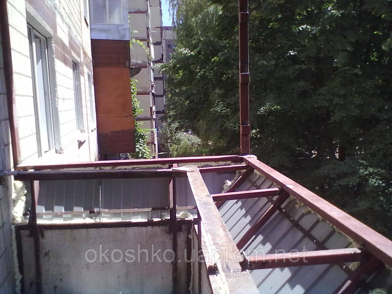 Балкон 3м в хрущевке "под ключ" в Днепре - фото 6 - id-p1266324876