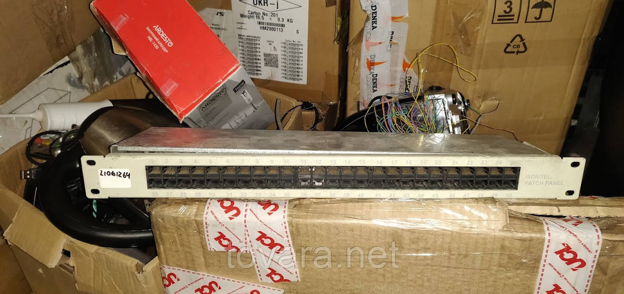 Патч-панель ISDN/TEL. No 21061264
