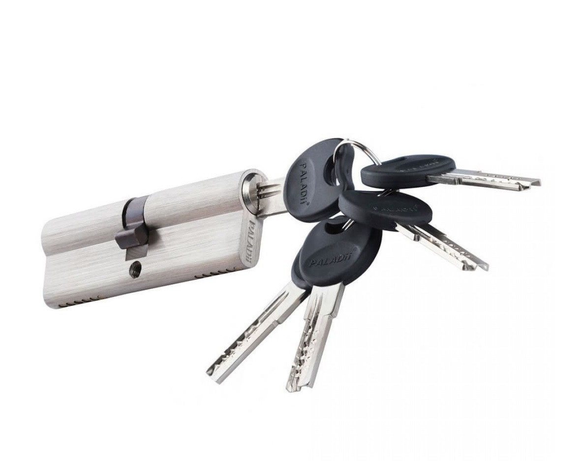 Циліндровий механізм PALADII ST 80 мм (35*45) SN 5 профільних ключів сатен