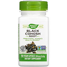 Корінь клопогону Nature's Way "Black Cohosh Root" 540 мг (100 капсул)