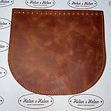 Клапан сумки. Колір "Рудий"., фото 2