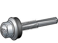 Саморіз 5,5x32, з шайбою EPDM, свердл.3,0-10,0мм, (Швеція)