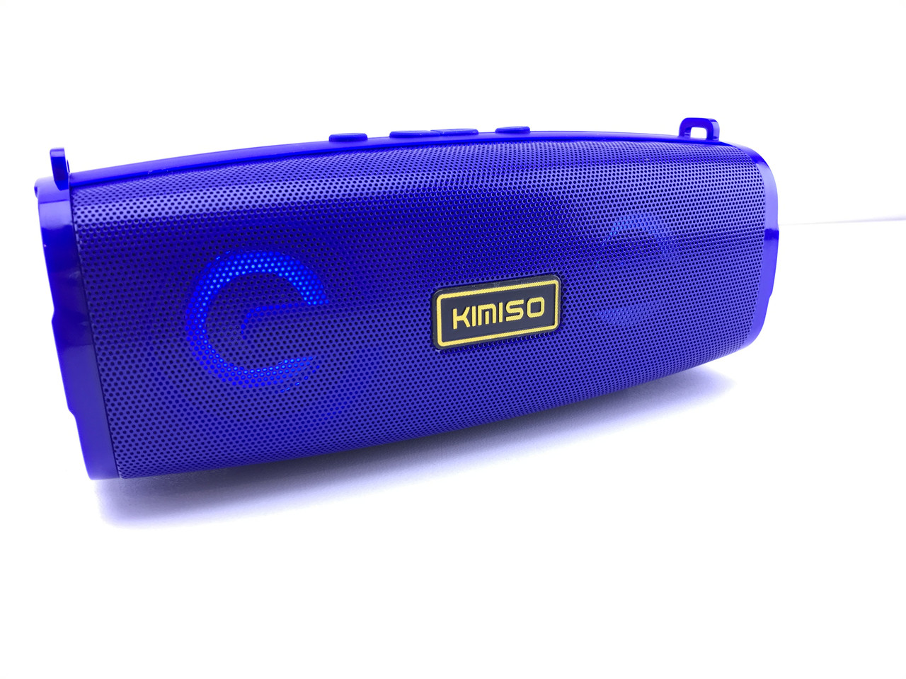 Колонка міні з ремінцем KIMISO Bluetooth KMS-223 міні динамік green