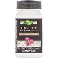 Экстракт расторопши Nature's Way "Thisilyn Milk Thistle Extract" для поддержки печени, 175 мг (100 капсул)