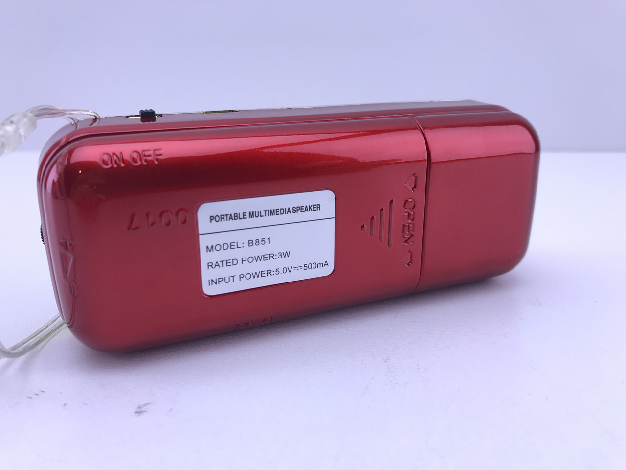 Мини радио BBK USB/MP3 B851 компактный карманный приёмник - фото 2 - id-p1565891490