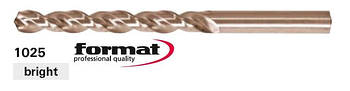 Свердла по металу HSS+Co5 довгі, ц/х Format (Німеччина)