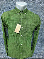 Рубашка мужская cтрейчевая, молодёжная р-ры S-2XL (4цв) "ROLADA" недорого от прямого поставщика