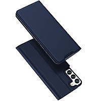 Чехол-книжка Dux Ducis с карманом для визиток для Samsung Galaxy S22 Слот для визитки, Синий