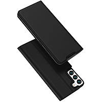 Чехол-книжка Dux Ducis с карманом для визиток для Samsung Galaxy S22 Слот для визитки, Черный