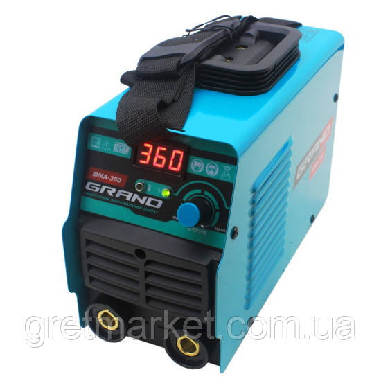 Зварювальний інвертор GRAND MMA-360, фото 1