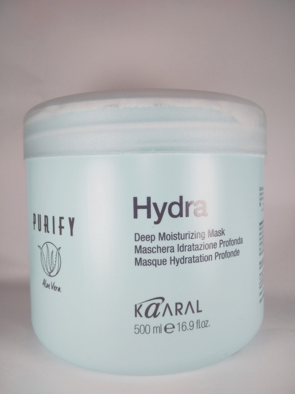 Інтенсивна зволожувальна поживна маска для волосся Kaaral Purify Hydra Deep Nourishing Mask 500 мл