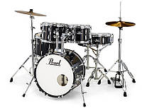 Акустическая ударная установка PEARL Roadshow RS-585SC/C31 (Jet Black) + Paiste Cymbals