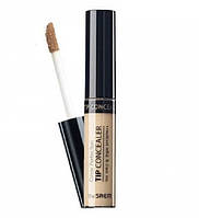 Консилер для стійкого покриття The Saem Cover Perfection Tip Concealer 1.75 Middle Beige