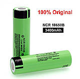 Оригінальний акумулятор PANASONIC NCR18650B (MH12210) 3400 mAh 8A Li-Ion Japan, Original, фото 7