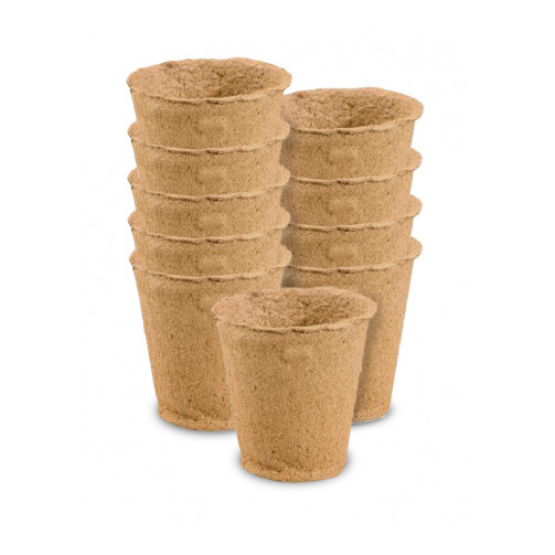 Горщик торф'яний 110х100мм (10шт), Україна (69-183), фото 1