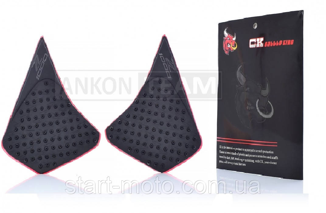 Kawasaki Z1000 Наклейки гумові протиковзкі на бак 2014 ‑2016г., фото 1