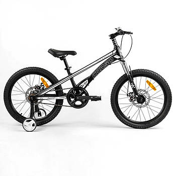 Велосипед двоколісний дитячий20 дюймів (рама 11", складання 75%) Corso Speedline MG-98402 Чорний