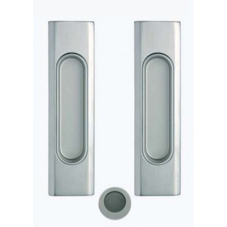 Дверна ручка купе для розсувних дверей Mandelli 1038 Хром полірований, фото 1