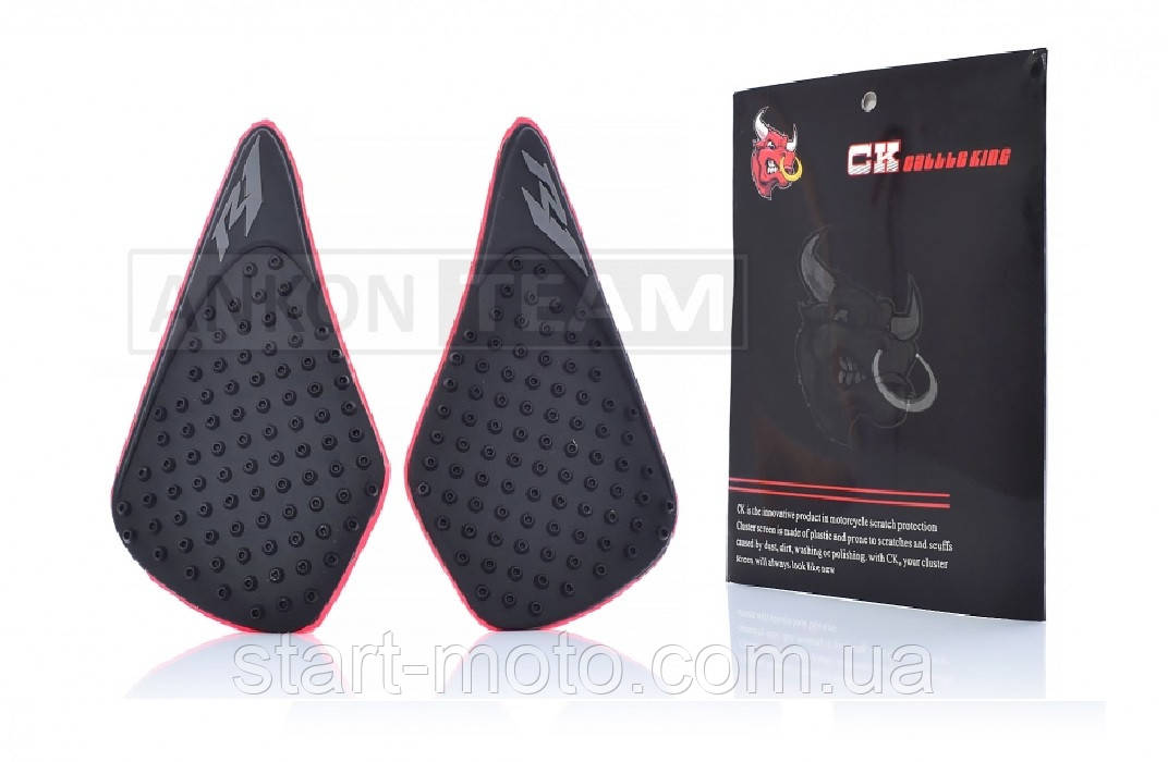 Yamaha YZF R1 Наклейки гумові протиковзкі на бак 2007-2008р., фото 1