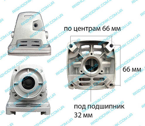 Корпус редуктора для болгарки BAUTEC BWS 180/2, фото 1