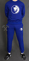 Мужской спортивный костюм Стаф (Staff) реглан и штаны (на любой сезон),  синий