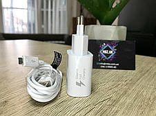 Зарядний пристрій для Samsung + кабель micro USB FAST CHARGING 2 Ампера, Samsung S4, S5, S6, S7 TA600, фото 2