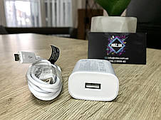 Зарядний пристрій для Samsung + кабель micro USB FAST CHARGING 2 Ампера, Samsung S4, S5, S6, S7 TA600, фото 3