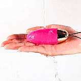 Яскраве віброяйце USB - Рожевий - Вібратори, фото 4