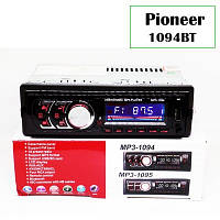 Автомагнитола 1 DIN Pioneer 1094BT съемная панель Bluetooth MP3 FM USB microSD AUX Штатная Top