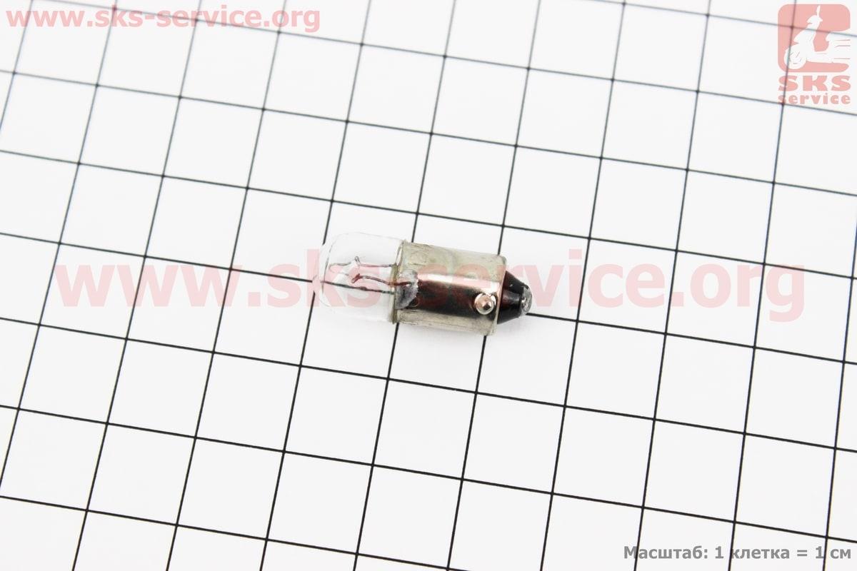 Лампа повороту (біла c цоколем 12V4W BA9S