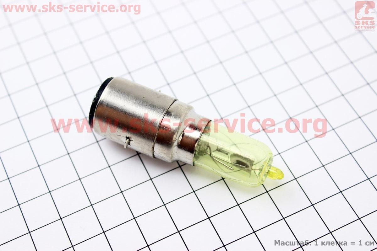 Лампа фари H6 BA20D 12V 35/35W хамелеон