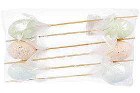 Набір декоративних великодніх стиків (6шт), 27см