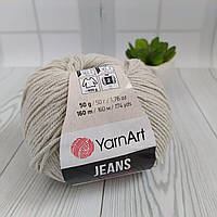 YarnArt Jeans (№49) світло сірий