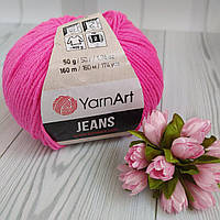 YarnArt Jeans (№59) рожевий неон