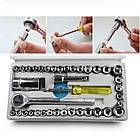 Набір інструментів 40 предметів Combination Socket Лучшая цена, фото 5