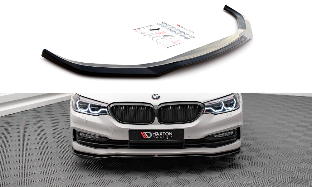 Спліттер BMW G30 тюнінг обвіс губа спідниця елерон (V1)