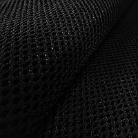 Сетка Spacer 3D Air-Mesh (Аир Мэш) сумочная рюкзачная на поролоне текстильная трехслойная сэндвич цвет черный