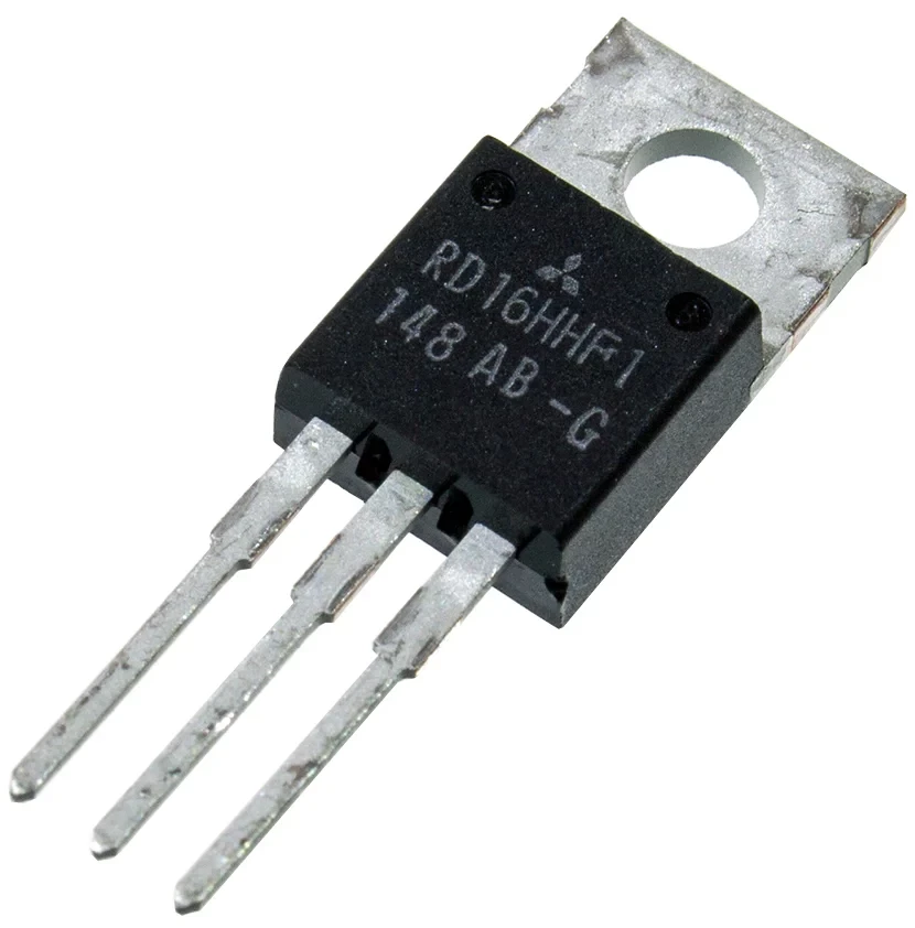 Транзистор RD16HHF1-501 Si 30MHz 12.5 V 16 W TO-220, фото 1
