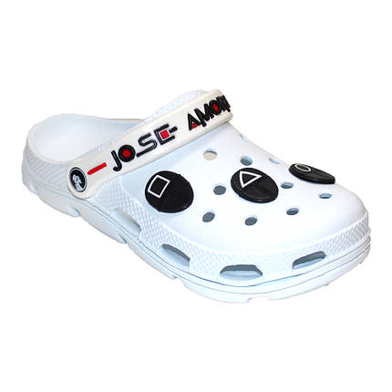 Сабо жіночі з ЕВА Jose Amorales Білі, фото 2