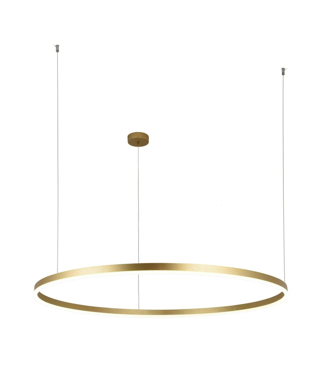 Люстра led світильник кільця підвісна Levistella 918LP450-1 GD 1000MM